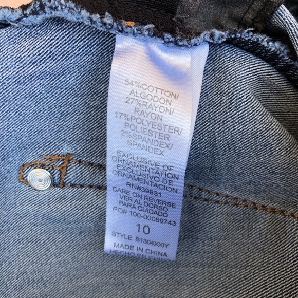 Democracy Ab Technology Stretchy Tummy Slim Mid Rise Medium Wash Skinny Jeans 10 - Picture 9 of 16